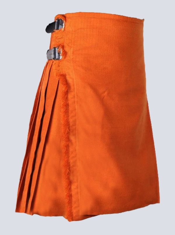 SAFFRON TARTAN KILT - Image 2