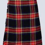 BLACK TARTAN STEWART KILT