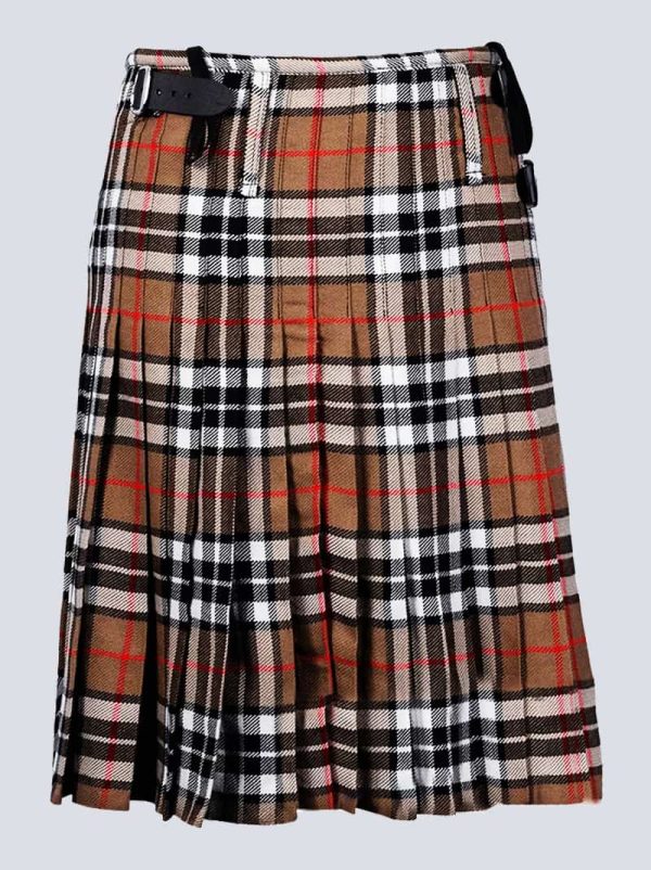 CAMEL THOMPSON TARTAN KILT - Image 4