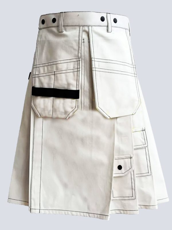 CARHARTT WORK WHITE UTILITY KILT