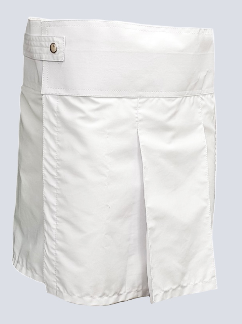 MENS FALCON WHITE UTILITY KILT