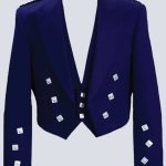 PRINCE CHARLIE JACKET WITH 3 BUTTON WAIST-COAT NAVY BLUE