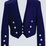 PRINCE CHARLIE JACKET WITH 3 BUTTON WAIST-COAT NAVY BLUE