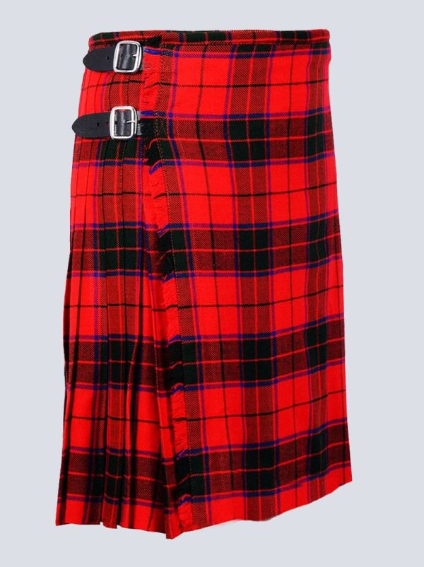 ROBERTSON RED TARTAN KILT - Image 3