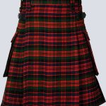 LAUTREAMONT MACDONALD TARTAN UTILITY KILT