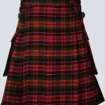 LAUTREAMONT MACDONALD TARTAN UTILITY KILT