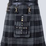 MENS FASHION NIGHT WATCH TARTAN UTILITY KILT