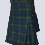 MENS GUNN TARTAN UTILITY KILT