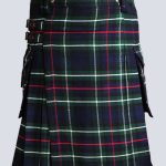 MENS MACKENZIE TARTAN UTILITY KILT WITH FLAP POCKETS