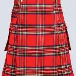 MENS ROYAL STEWART TARTAN UTILITY KILT