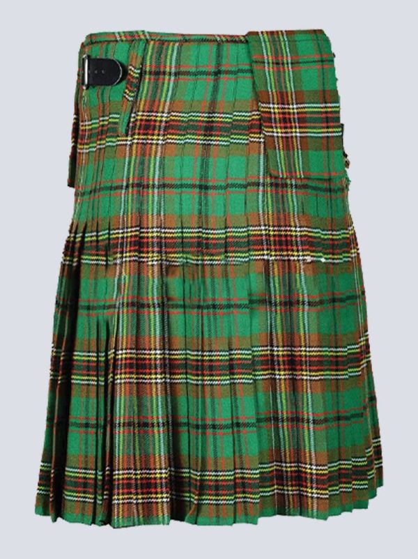 MENS TARA MURPHY TARTAN UTILITY KILT WITH FRONT POCKETS - Image 2