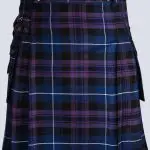 PRIDE OF SCOTLAND TARTAN UTILITY KILT WITH FASTNING STRAPS