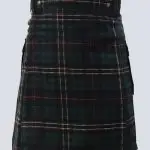 SCOTTISH NATIONAL TARTAN UTILITY KILT WITH FASTNING STRAPS