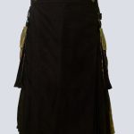 MENS BLACK AND MULTICAM HYBRID TACTICAL KILT