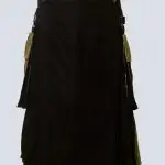 MENS BLACK AND MULTICAM HYBRID TACTICAL KILT