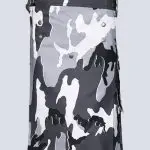 MENS URBAN CAMO TACTICAL KILT WITH STUDDED APRON