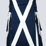SCOTLAND FLAG HYBRID KILT WITH NYLON STRAPS