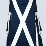 SCOTLAND FLAG HYBRID KILT WITH NYLON STRAPS