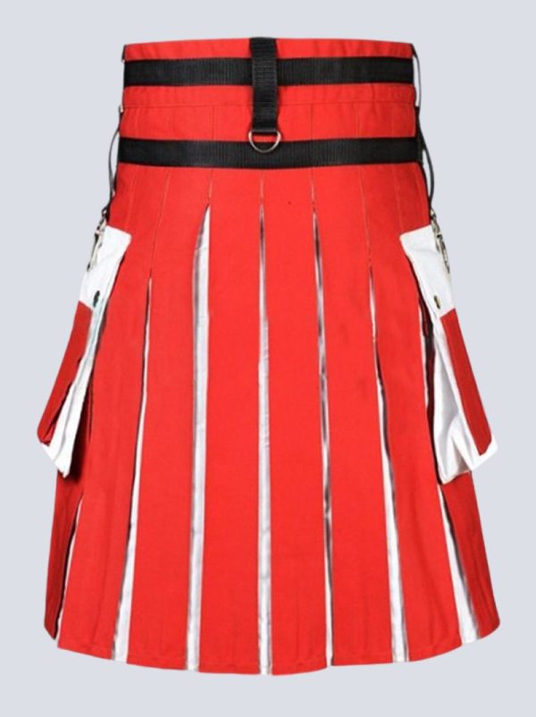 SWIS FLAG UTILITY KILT WITH PLASTIC BUCKLE - Image 3