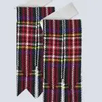 BLACK STEWART KILT FLASHES