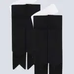 BLACK TARTAN KILT FLASHES