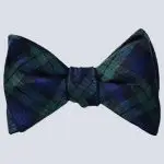BLACK WATCH TARTAN BOWTIE