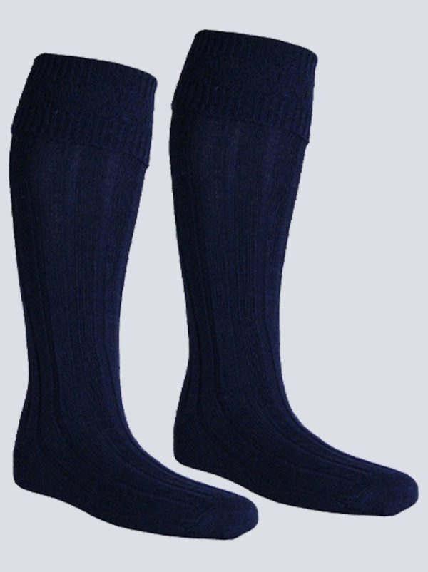 BLUE KILT SOCKS