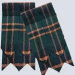 HERITAGE OF IRELAND TARTAN KILT FLASHES
