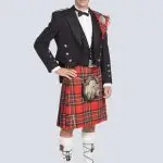 MENS ROYAL STEWART PRINCE CHARLLIE KILT OUTFIT