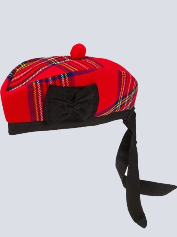 MENS ROYAL STEWART TARTAN CAP - Image 2