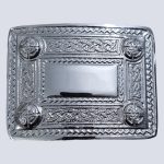 SILVER KILT BUCKLE