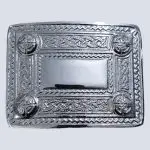 SILVER KILT BUCKLE