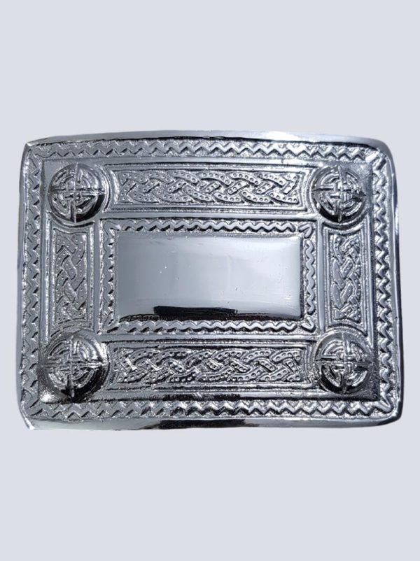 SILVER KILT BUCKLE