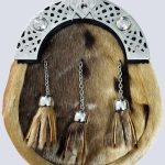 Formal Sealskin Full Dress Fur Kilt Sporran