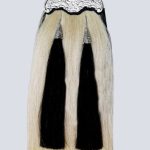Silver Cantle White Horse Hair Sporran