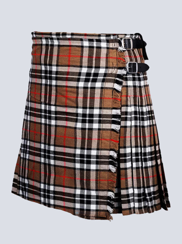 Cameron of Erracht Women Midi Tartan Kilt Skirt - Image 4