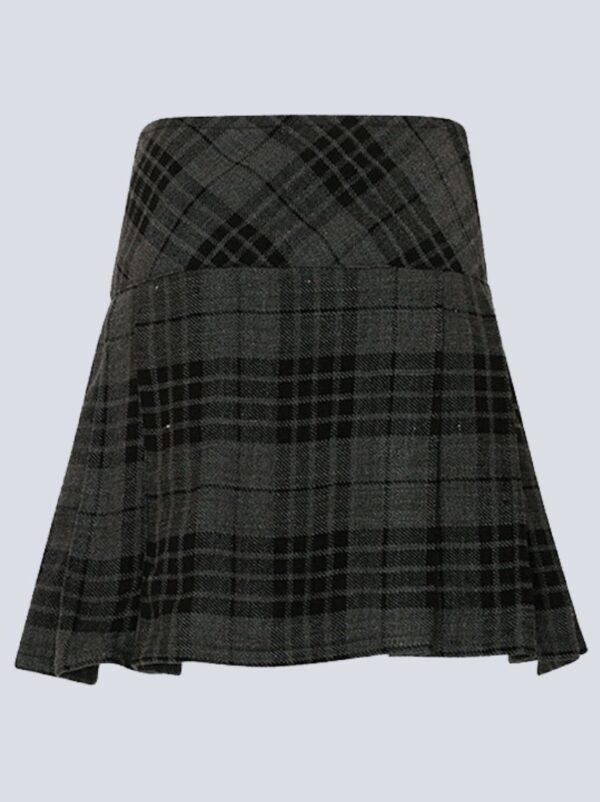 Ladies Night Watch Mini Tartan Skirt - Image 2
