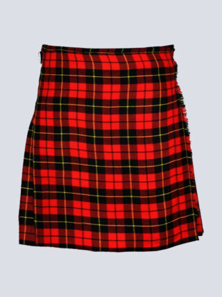 Ladies Wallace Tartan Midi Kilt Skirt
