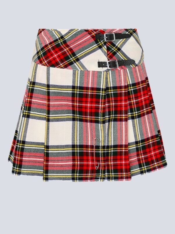 Women Dress Stewart Mini Tartan Skirt