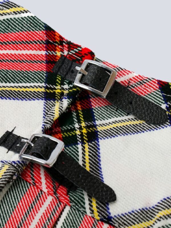 Women Dress Stewart Mini Tartan Skirt - Image 3
