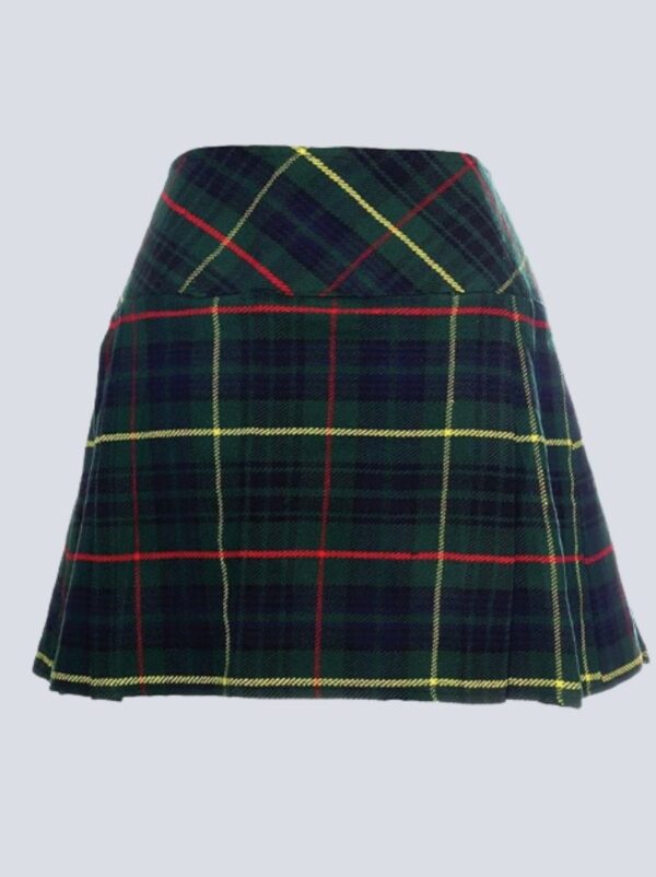 Women Hunting Stewart Mini Tartan Skirt - Image 2