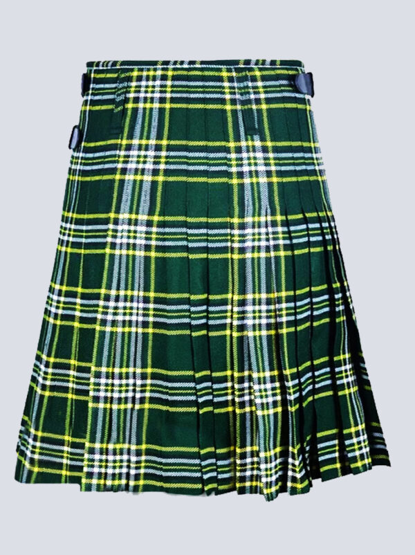 Women Irish National Midi Tartan Kilt Skirt - Image 2