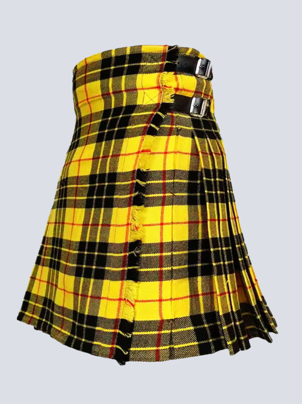 Women Macleod of Lewis Midi Tartan Kilt Skirt - Image 3
