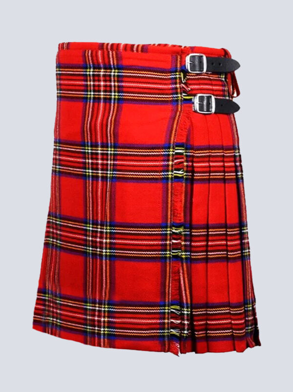 Women Royal Stewart Tartan Kilt - Image 3
