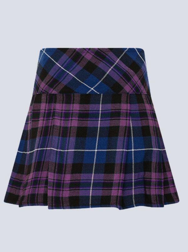 Women’s pride of Scotland Mini tartan Skirt - Image 2