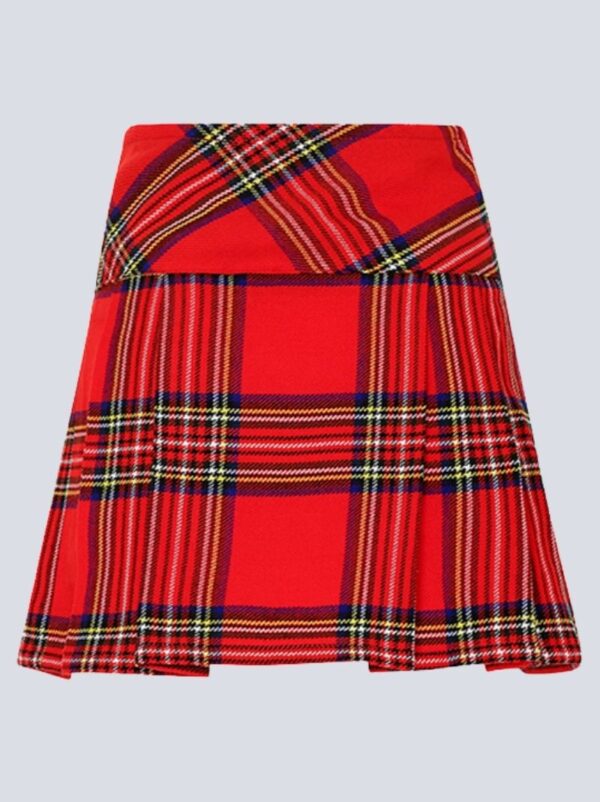 Women's Royal Stewart Mini Tartan Skirt - Image 2