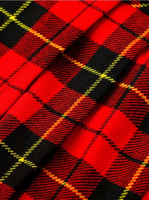 Women's Wallace Mini Tartan Skirt - Image 4