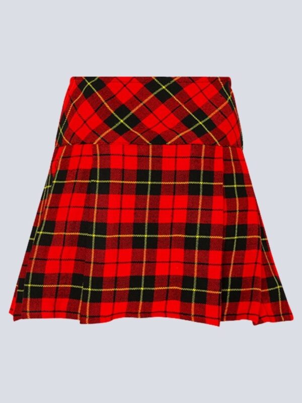 Women's Wallace Mini Tartan Skirt - Image 2