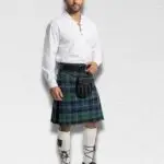 Casual 8 Yard Kilt Outfit 8 Piece Complete Set