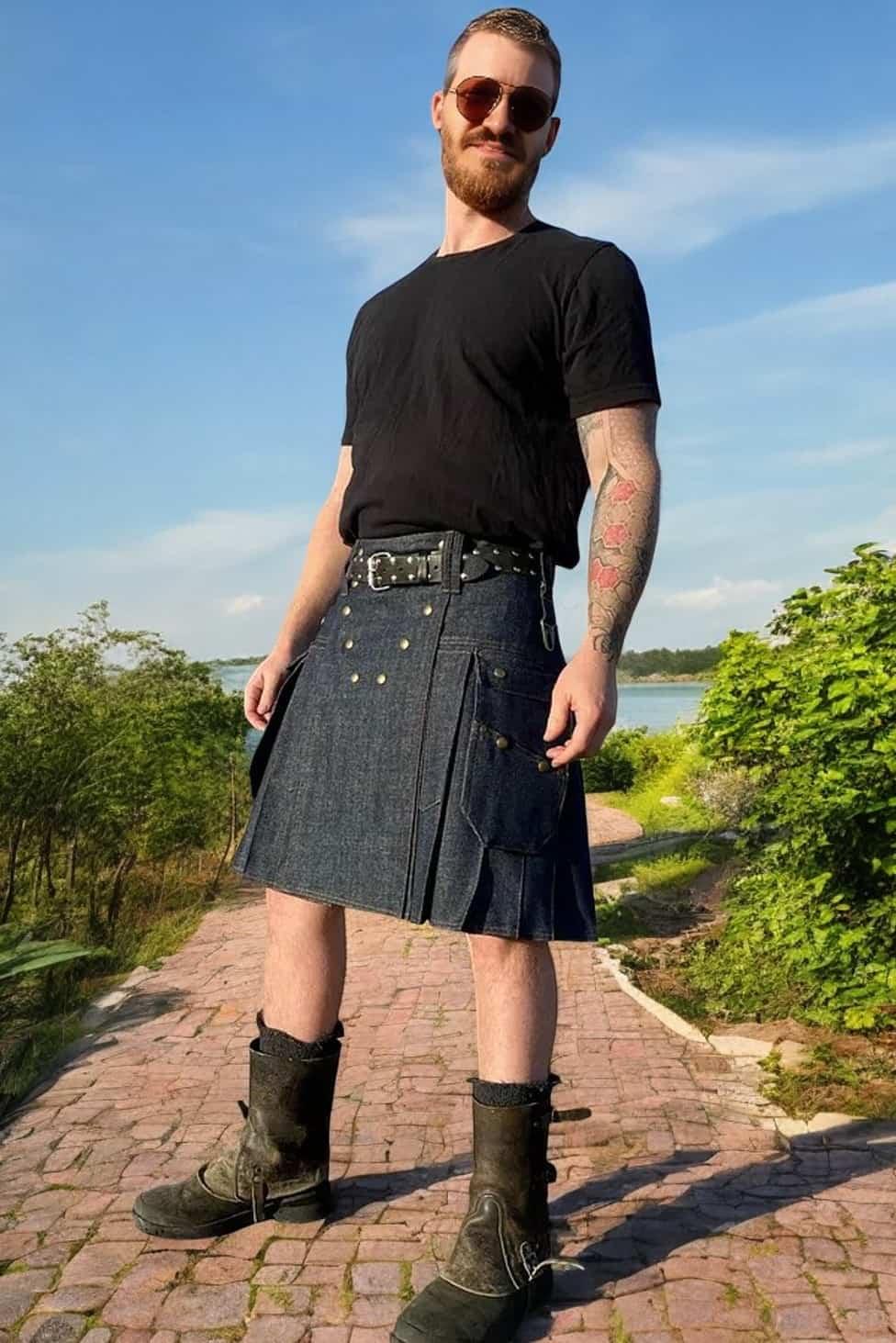 Denim Kilts